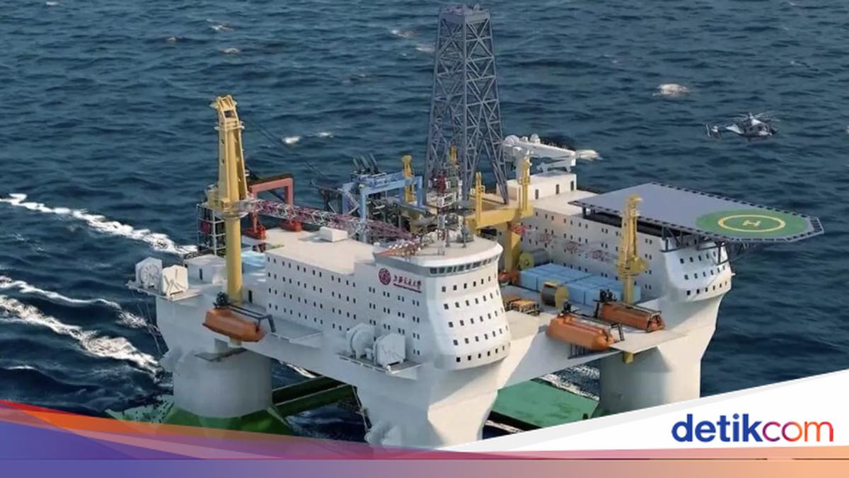 China Bangun 'Pulau Terapung' Raksasa 30 Lantai di Tengah Laut