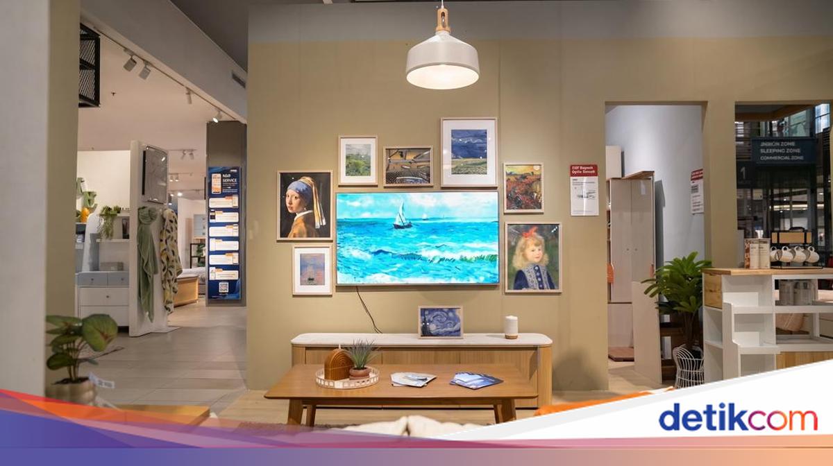 TCL Bikin TV Canggih yang Mirip Lukisan Dinding