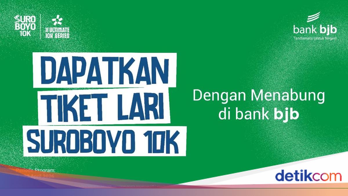 Nabung di bank bjb Bisa Dapat Tiket Lari Suroboyo 10K 2026! Begini Caranya