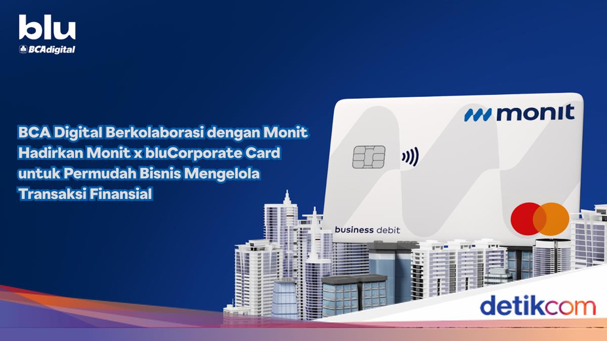 Bisnis Makin Praktis! BCA Digital &amp; Monit Rilis Monit x bluCorporate Card