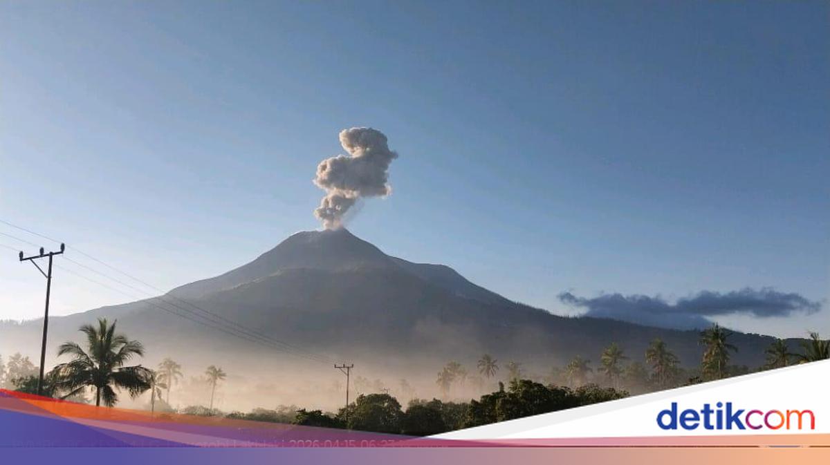 Gunung Lewotobi Laki-laki Meletus Lagi, Waspada Banjir Lahar
