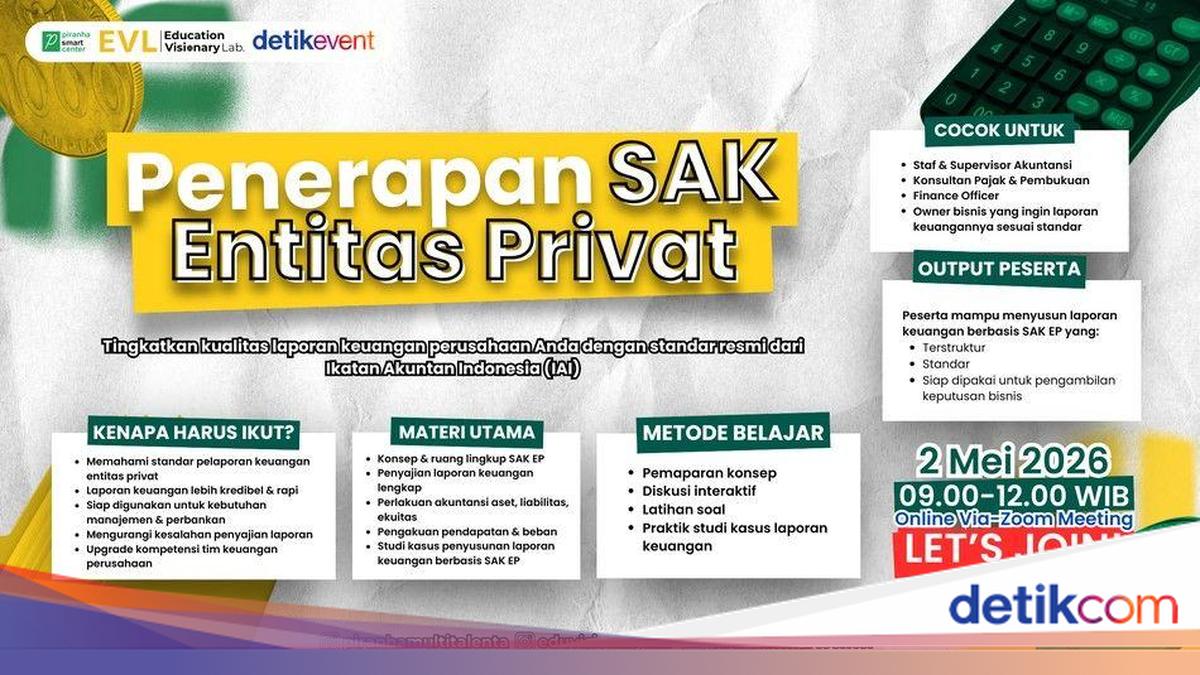 Cara Cepat Bikin Laporan Keuangan Lebih Kredibel di Webinar SAK EP Batch 2