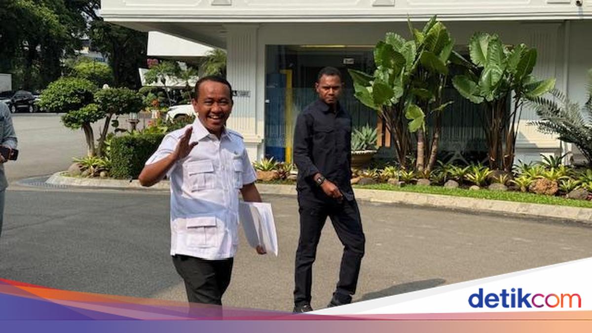 Bahlil Menghadap Prabowo di Istana, Bakal Bahas Apa?