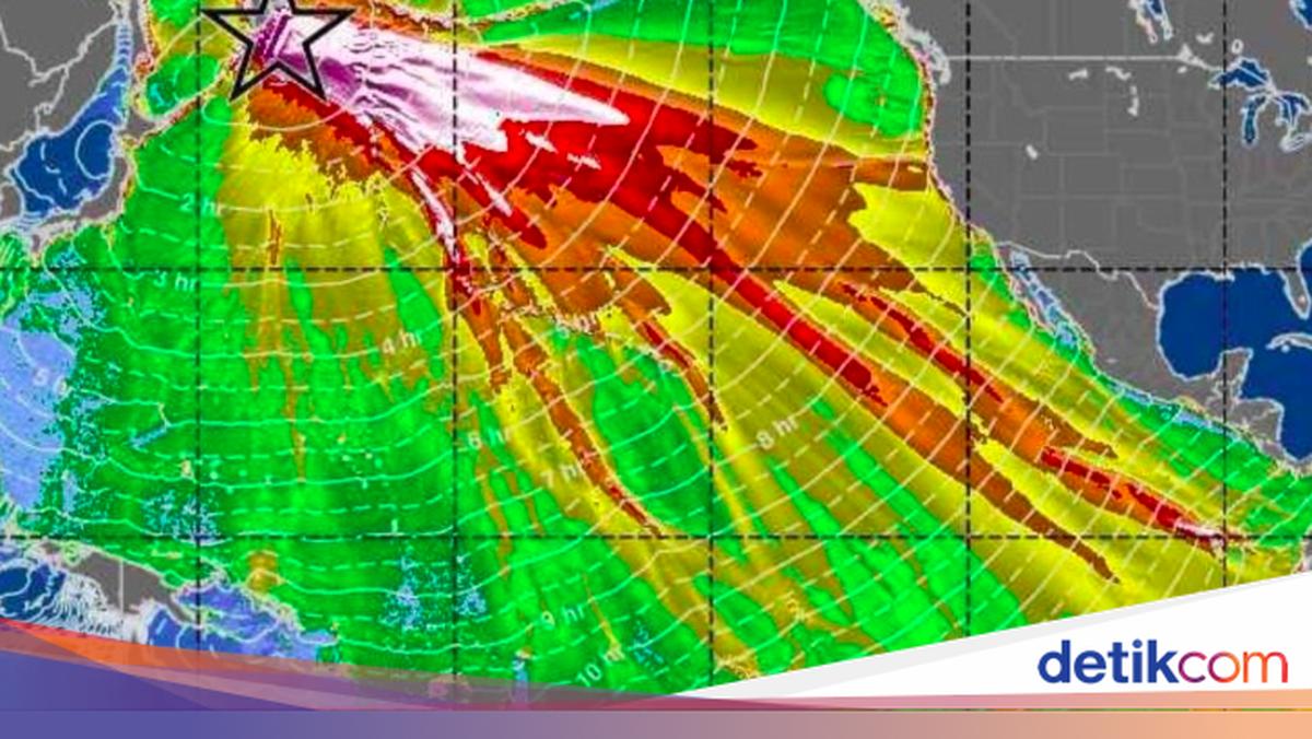Satelit Ungkap Gambar Terjelas Tsunami Raksasa di Samudra Pasifik