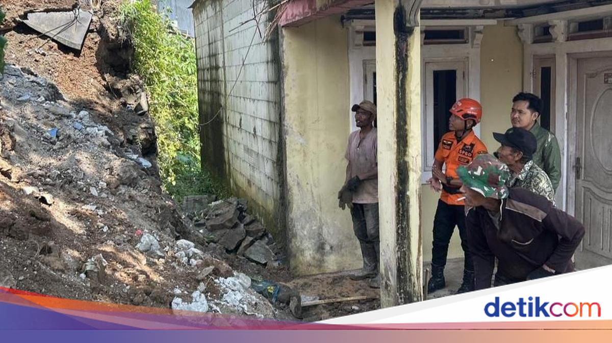 Longsor 3,5 Meter Terjang Sukaharja Bogor, 1 Orang Luka