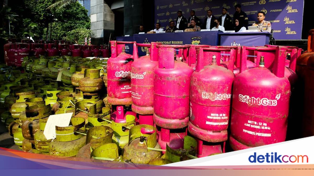 Terbongkar! Sindikat Oplos Elpiji Raup Rp2,7 Miliar
