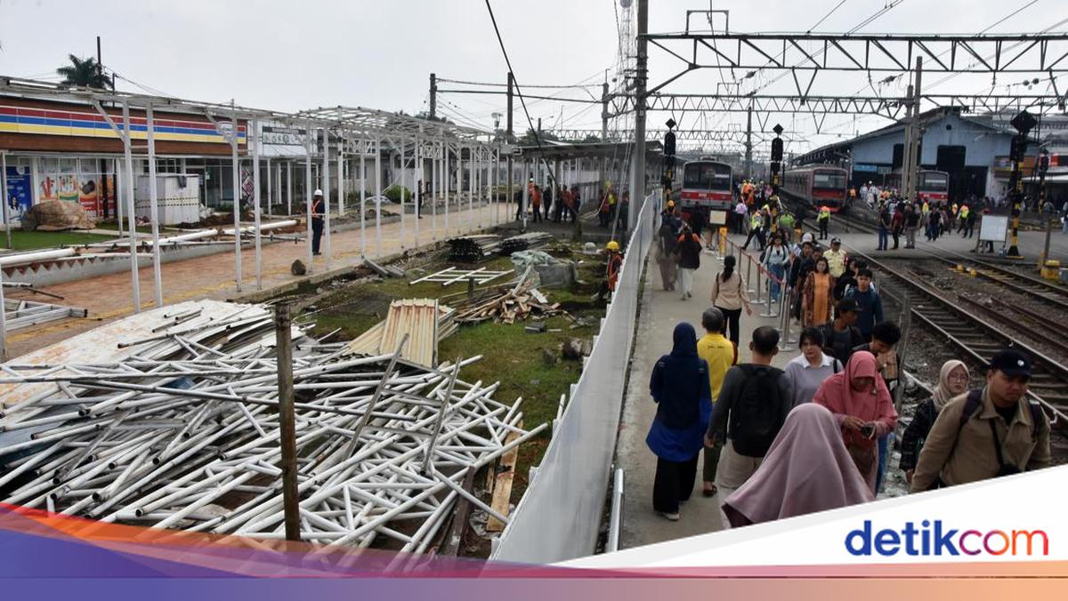 Jalur dan Peron Stasiun Bogor Diperluas