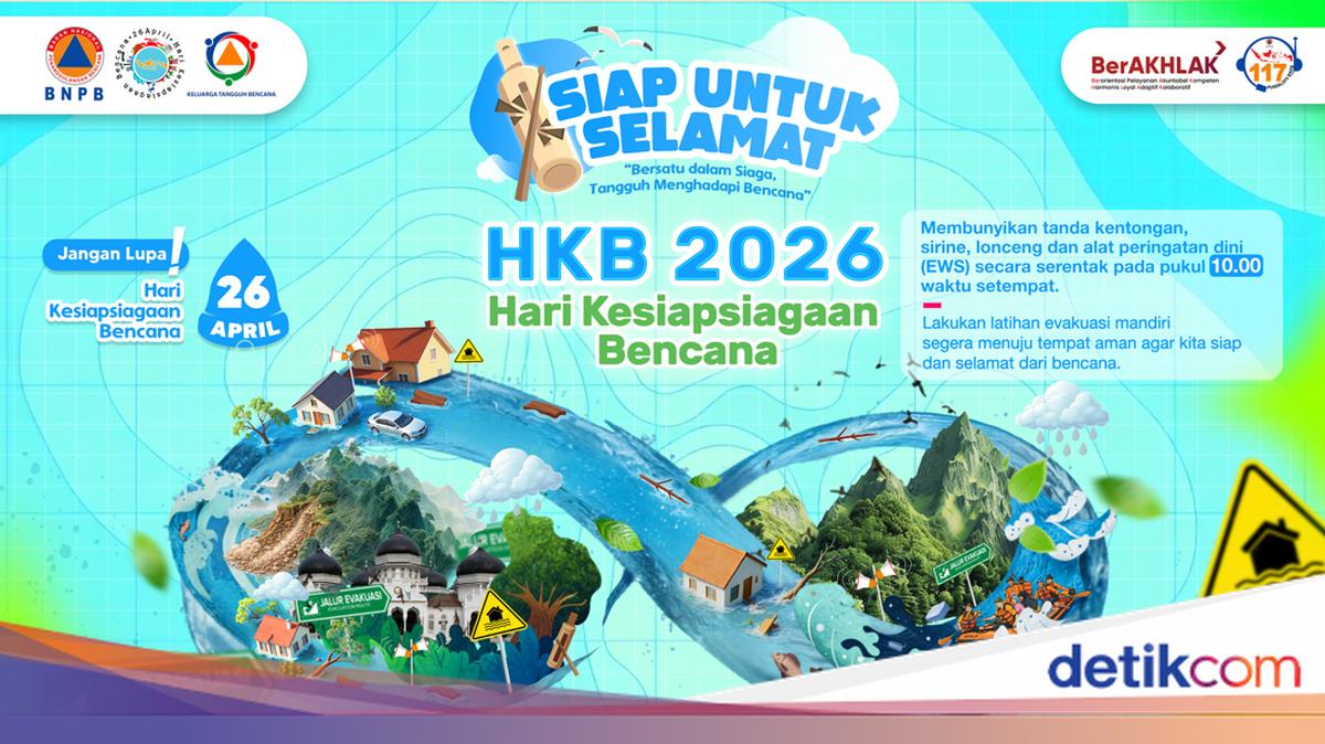 Hari Kesiapsiagaan Bencana 2026, Simak Tema dan Instruksinya