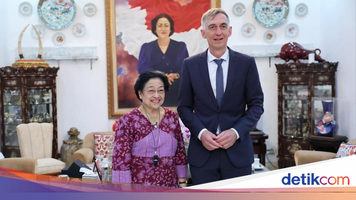 Megawati Terima Dubes Jerman, Bahas Timur Tengah dan Peringatan KAA ke-71
