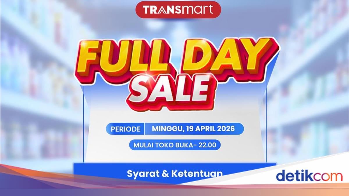 Transmart Full Day Sale Besok Datang Lagi! Serbu Pesta Diskon 50% + 20%