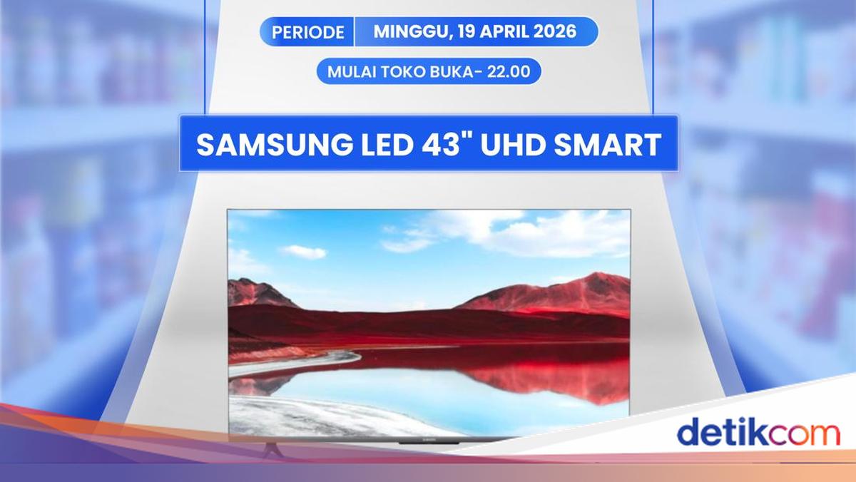 Beli TV 43 Inch di Transmart Full Day Sale Diskon Rp 1,3 Jutaan