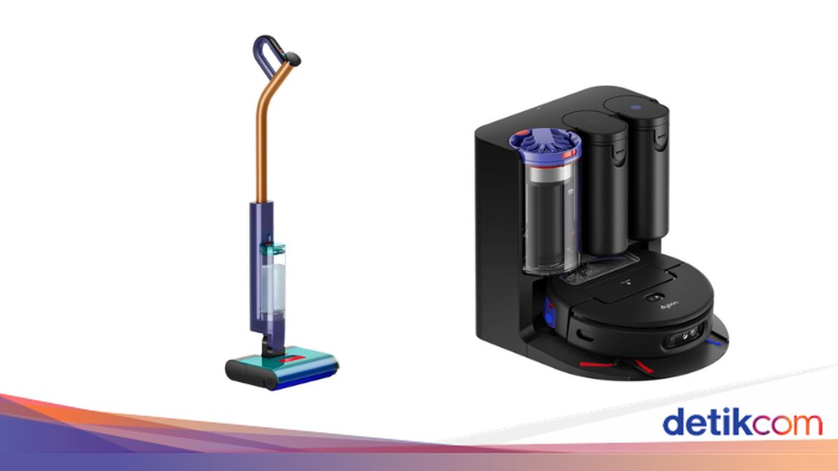Dyson Bawa Robot Vacuum dan Alat Pel Pintar Baru ke Indonesia