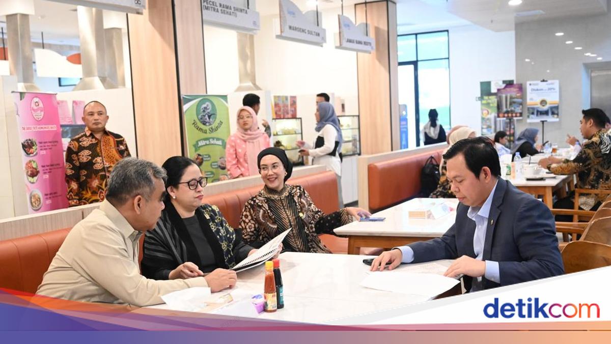 Momen Ketua MPR-DPR-DPD RI Makan Siang di Kantin DPR Bahas Geopolitik
