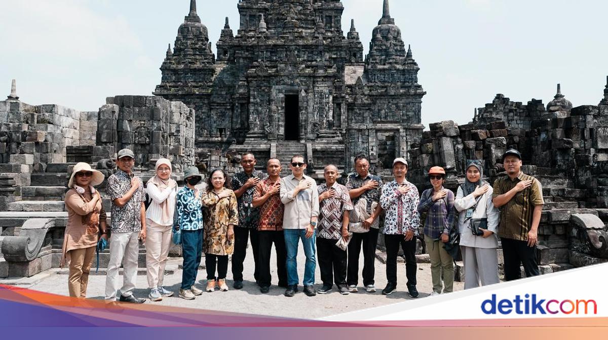 Menbud Tinjau Candi Sewu &amp; Keraton Ratu Boko, Dorong Percepatan Restorasi
