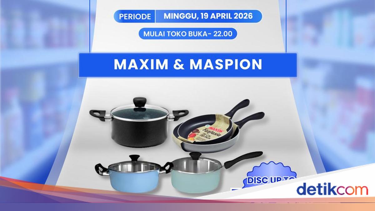 Teflon dan Panci di Transmart Full Day Sale Cuma Rp 70.000-an, Buruan Serbu!