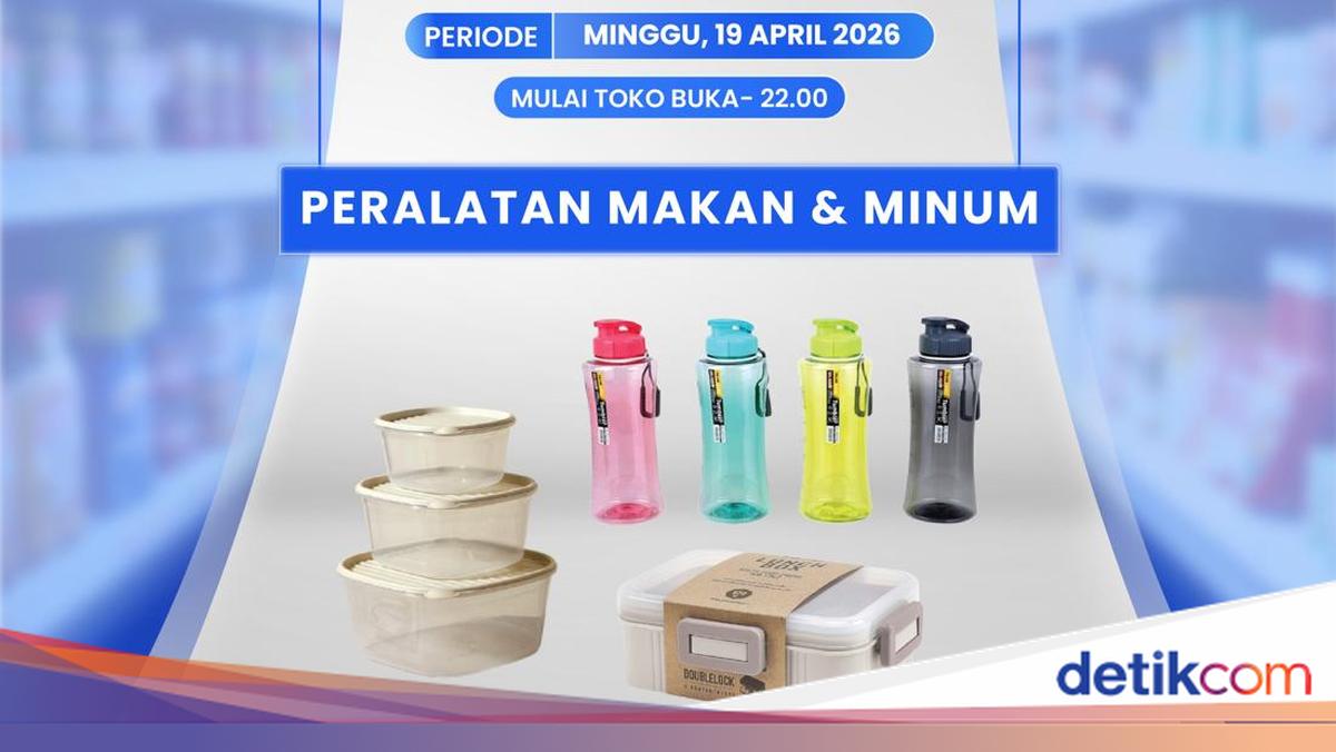 Tempat Makan-Botol Minum Murah Meriah di Transmart Full Day Sale