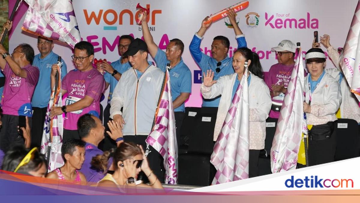 Kapolri-Ketum Bhayangkari Lepas Kemala Run 2026, Tonggak Baru Sport Tourism dan Kemanusiaan