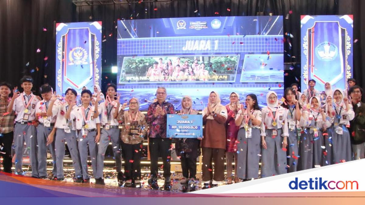 SMAN 3 Tangsel Juara Pertama LCC Empat Pilar MPR Tingkat Provinsi Banten