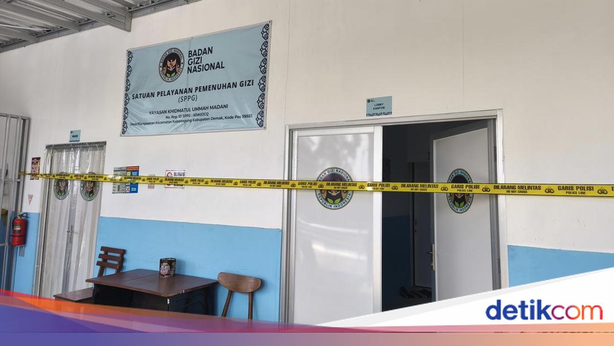 Ratusan Santri di Demak Diduga Keracunan MBG, SPPG Dipasang Garis Polisi