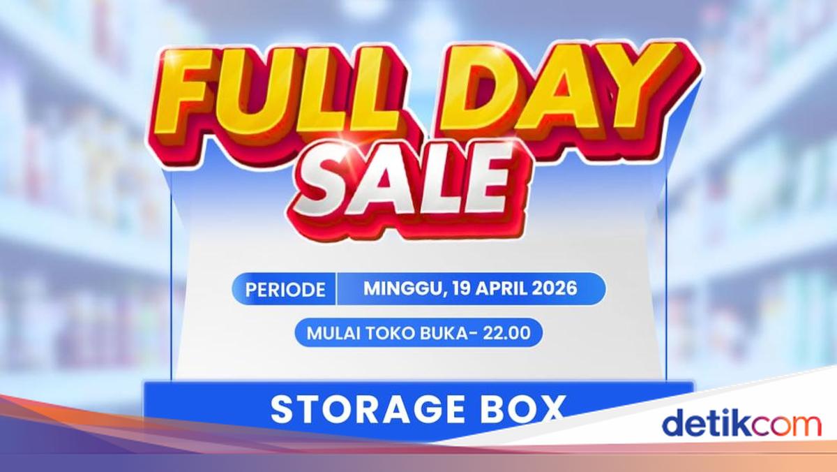 Banting Harga! Storage Box Cuma Rp 27 Ribuan di Transmart Full Day Sale