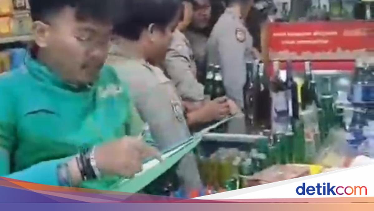 Polisi Razia Toko hingga Kafe Jual Miras Ilegal di Bogor, Sita Ratusan Botol