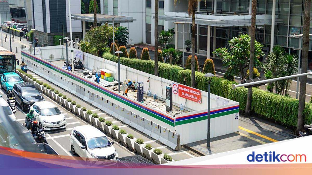 Revitalisasi Stasiun MRT Bundaran HI Dimulai, Akses dan Fasilitas Ditambah