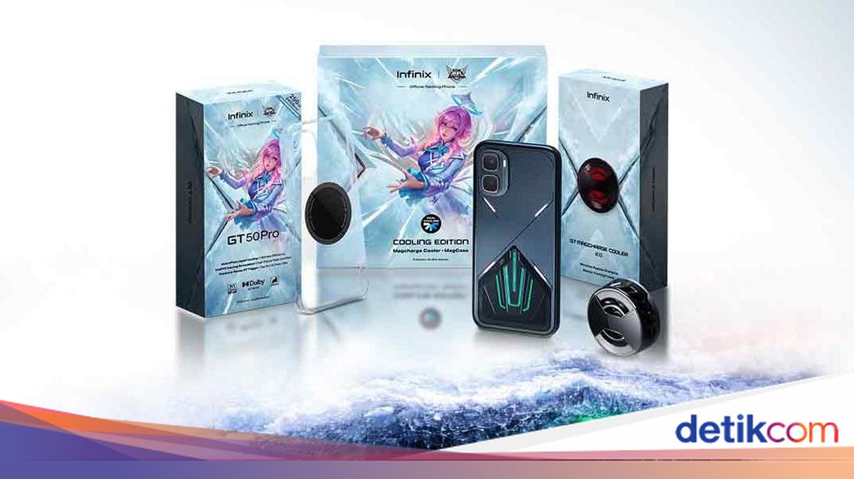 Infinix GT 50 Pro Rilis 24 April di RI, Cooling Baru Bikin Gaming Stabil