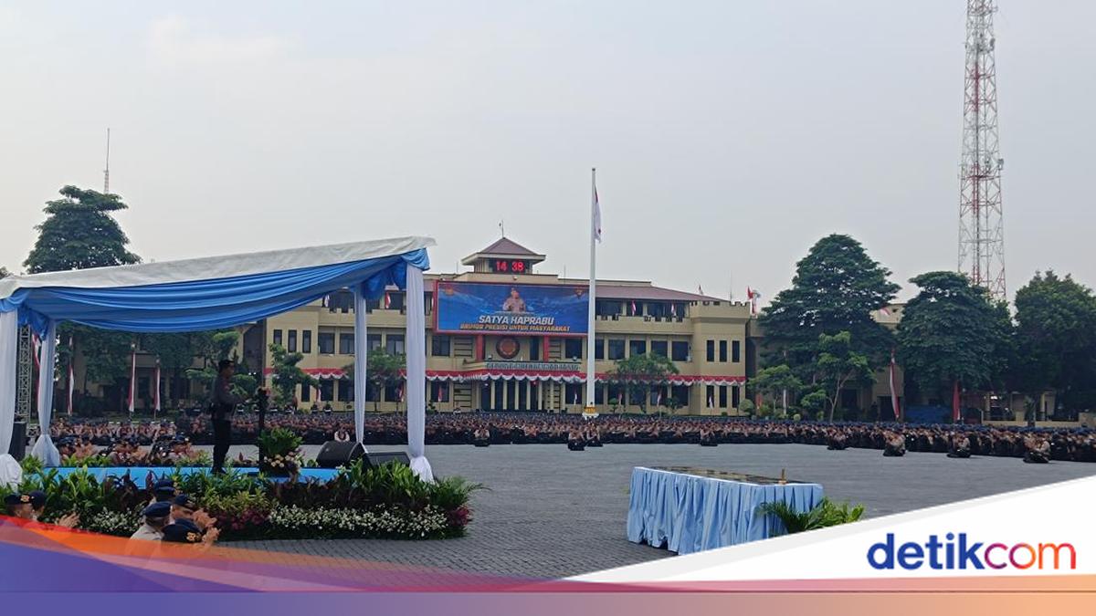 Kapolri Buka Rakernis Korps Brimob di Mako Brimob Depok