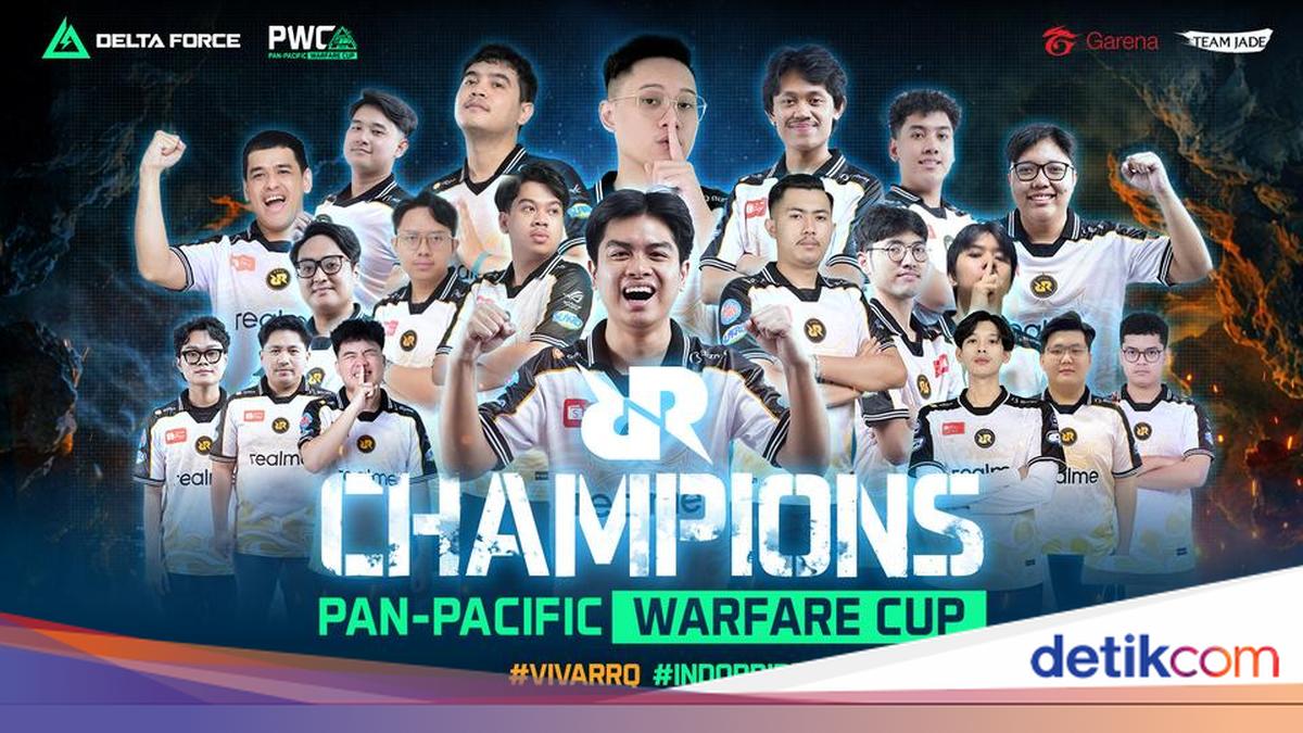 Wakil Indonesia RRQ Juara Turnamen Delta Force Asia Tenggara