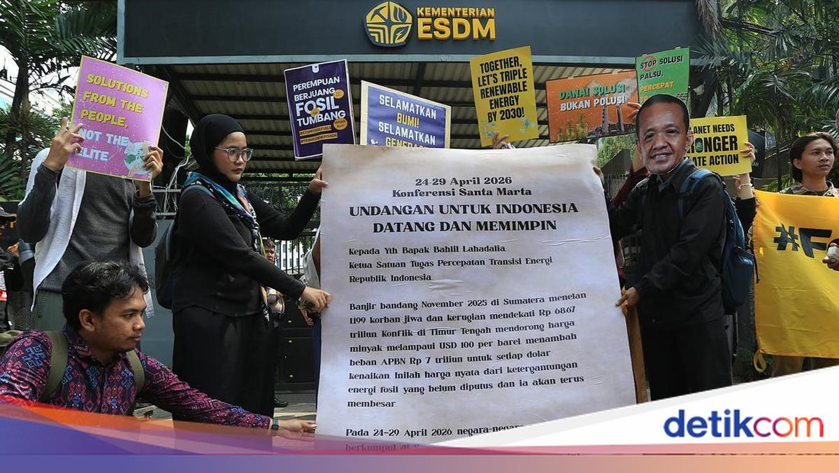 Surat Undangan Konferensi Energi Terbarukan Global untuk Bahlil