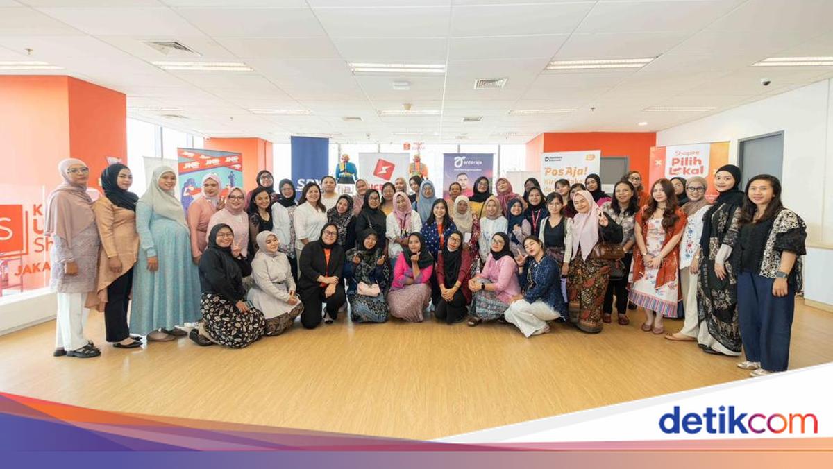 40 Kurir Perempuan-Keluarga Ikut Pelatihan Afiliasi di Kampus UMKM Shopee