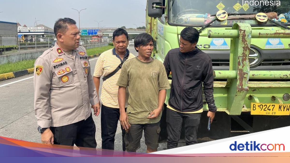 Penampakan Sopir Angkot Viral Lawan Arah di Jaktim Usai Dibekuk Polisi