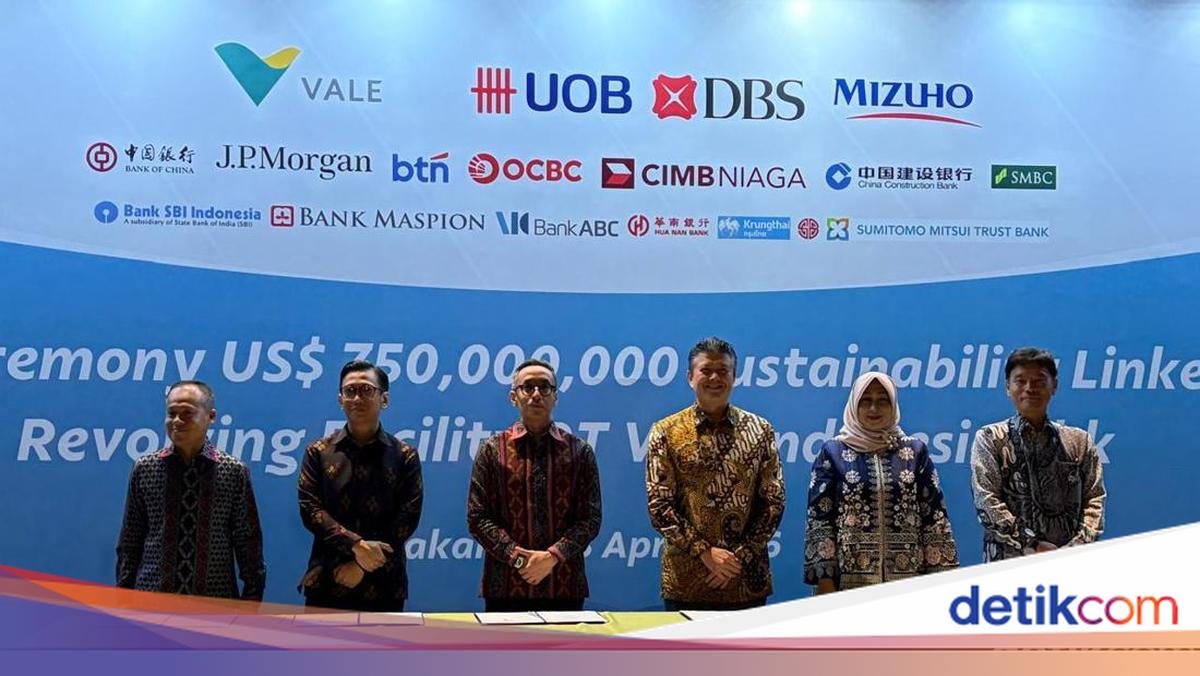 Vale Dapat Pinjaman Hampir Rp 13 T Buat Genjot Proyek Hilirisasi