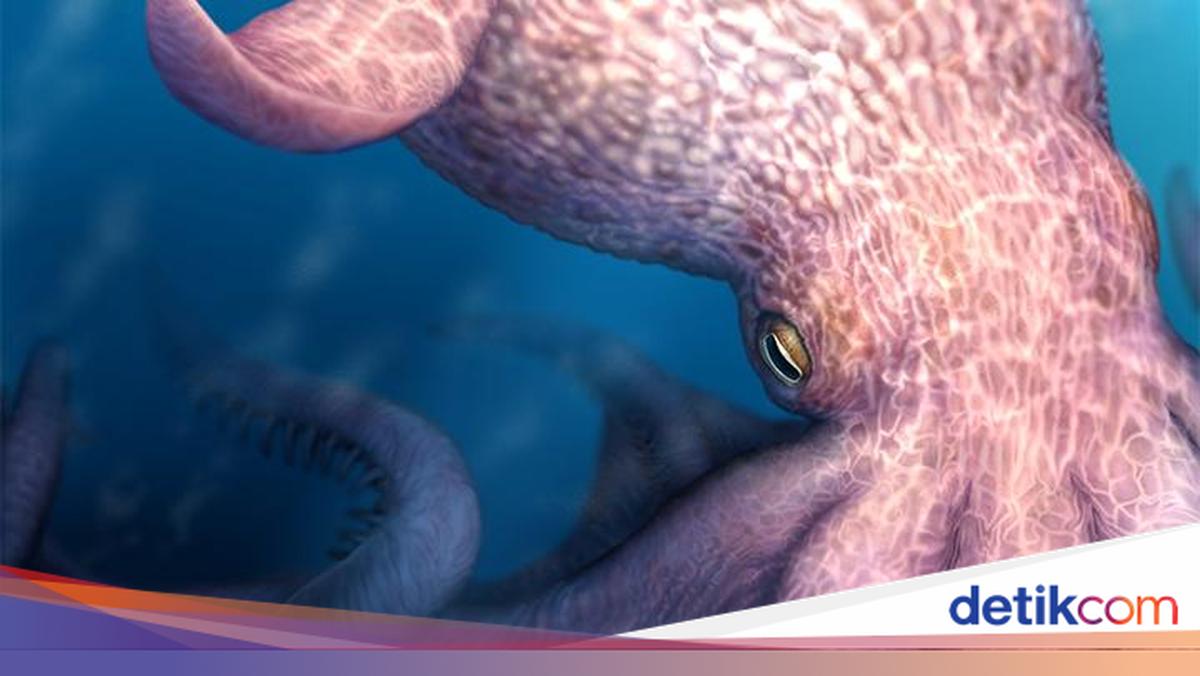 Ngeri! Gurita 19 Meter Ini Jadi Predator Laut Zaman Dinosaurus
