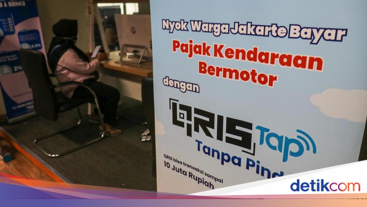 Inovasi QRIS Tap Dongkrak Pembayaran Pajak Kendaraan di Jakarta