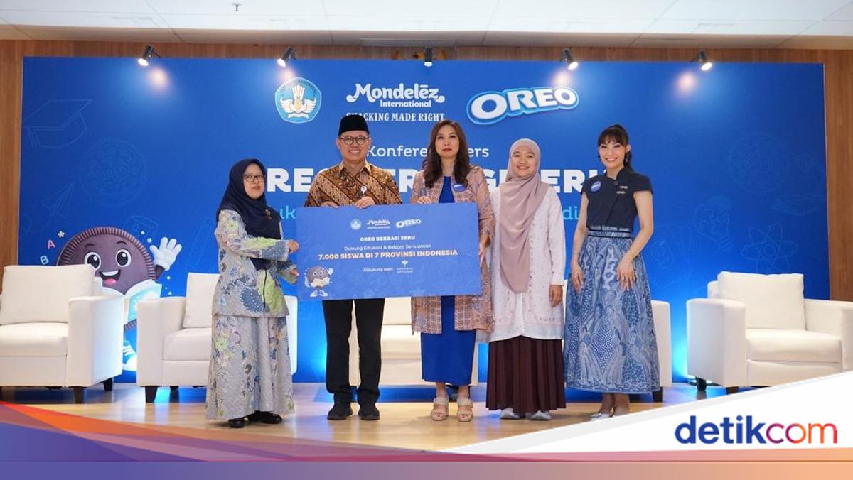 OREO Berbagi Seru Jangkau 7.000 Siswa &amp; 1.000 Guru-Orang Tua di 7 Provinsi