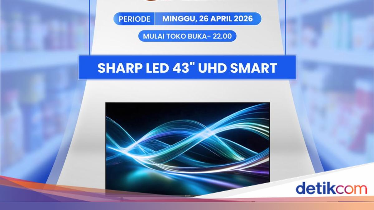 Sharp LED TV 43 Diskon Besar di Transmart Full Day Sale