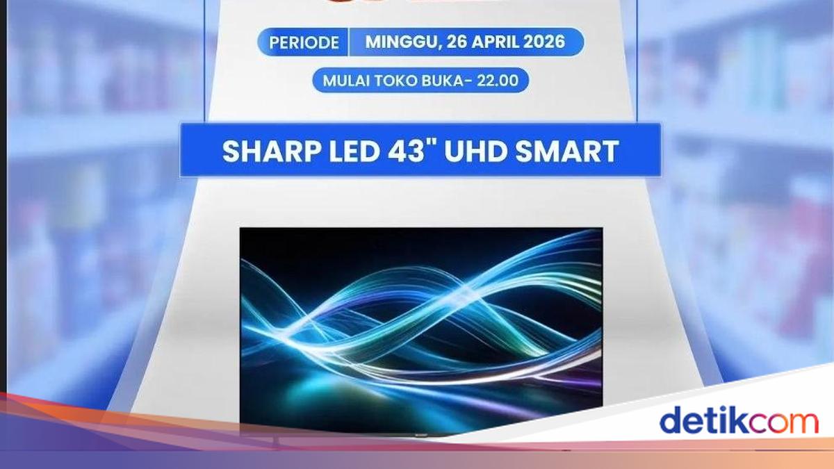 Beli TV 43 Inch di Transmart Full Day Sale Bisa Dapat Diskon Rp 2,3 Juta