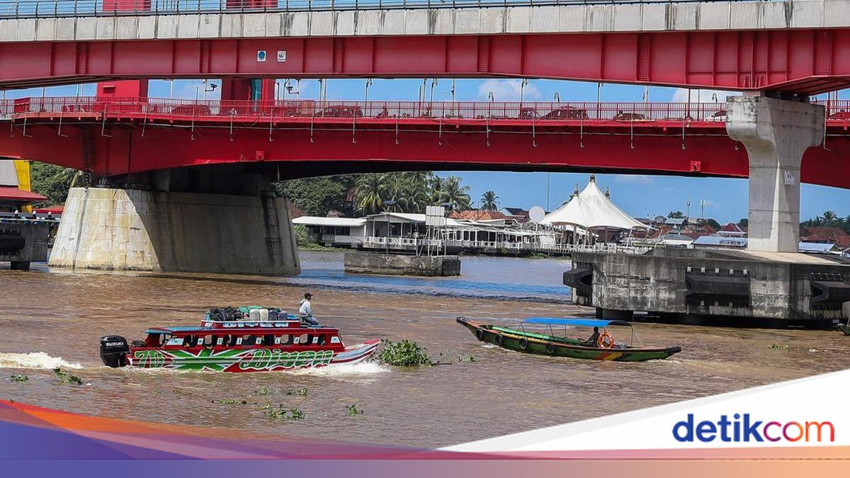Potret Kehidupan di Sungai Musi, Ikon Hidup Kota Palembang