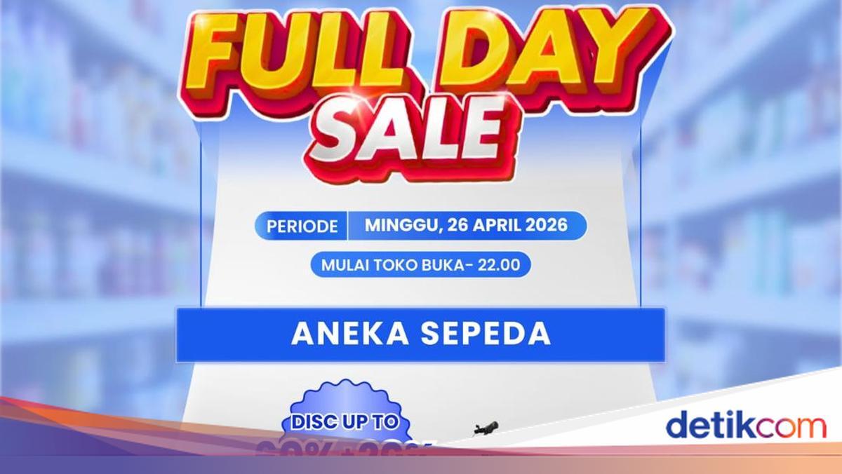 Serbu! Aneka Sepeda Banting Harga di Transmart Full Day Sale