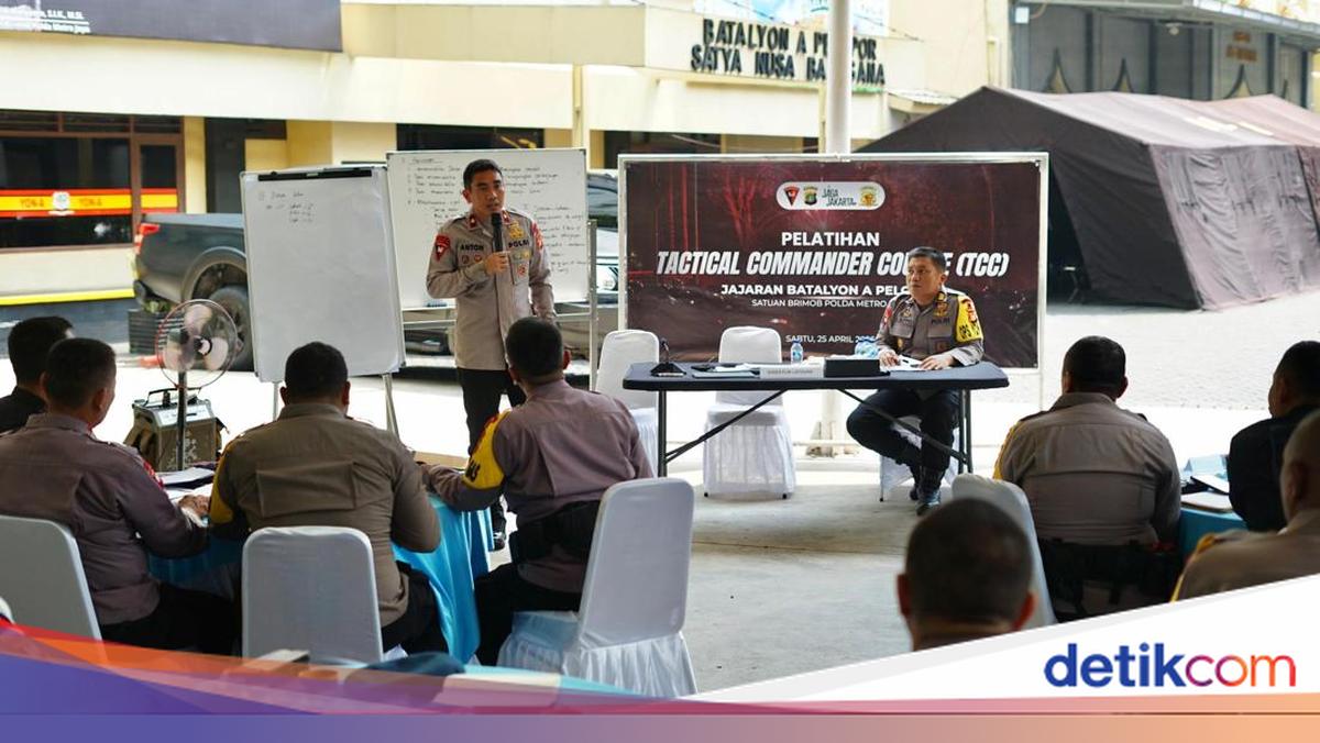 Brimob Polda Metro Perkuat Kemampuan Danton dan Danki Lewat Pelatihan TCC