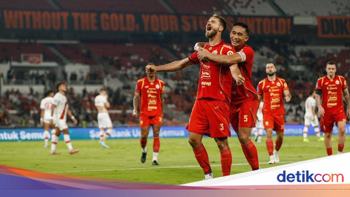 Kalahkan Persis 4-0, Persija Akhiri Periode Mandul