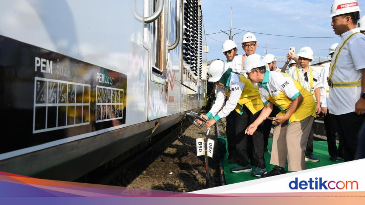 Pertama di Dunia! RI Uji Coba Penggunaan B50 di Mesin Kereta