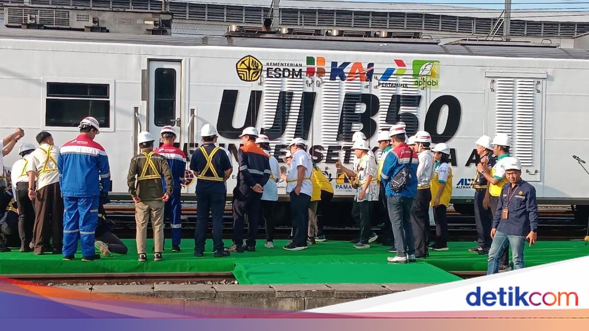 Indonesia Uji Coba B50 di Kereta, Jadi yang Pertama di Dunia!