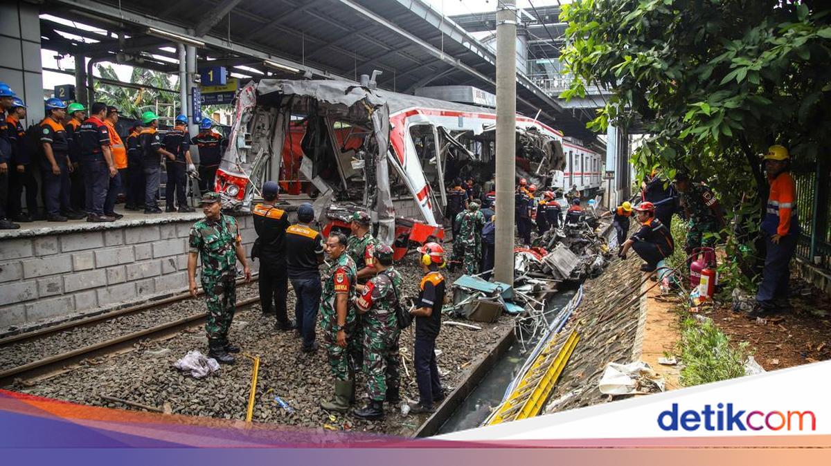 Update Daftar Nama 16 Korban Meninggal Kecelakaan Kereta di Bekasi