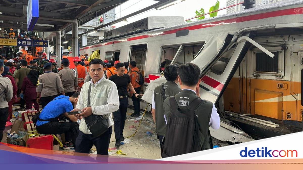 Tim Investigasi KNKT Diterjunkan ke Lokasi Kecelakaan Kereta di Bekasi