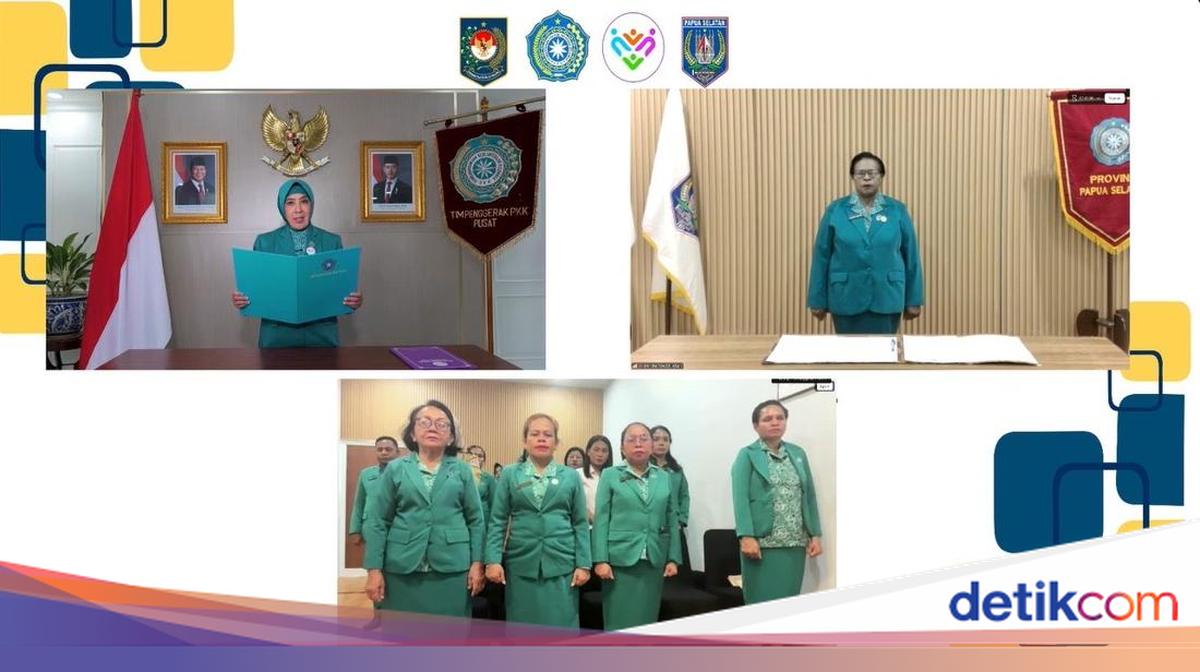 Ketum TP PKK Tekankan Pentingnya Peran PKK &amp; Posyandu di Papua Selatan
