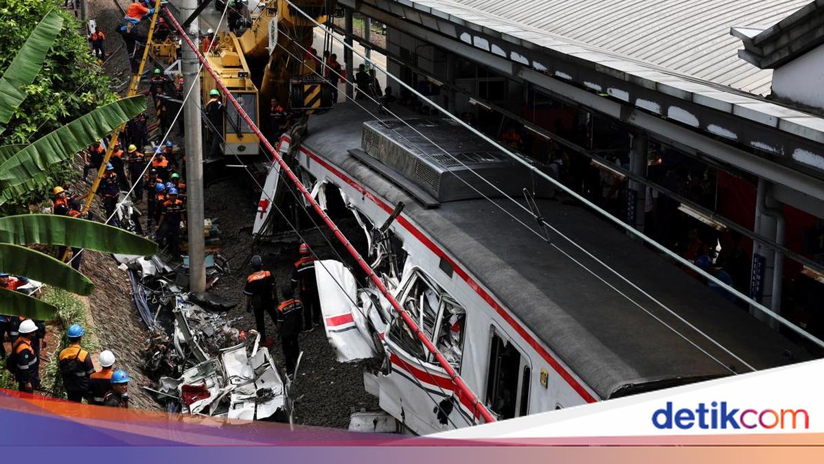 Polda Metro: Korban Luka-luka Tabrakan KA di Bekasi 90 Orang, 44 Sudah Pulang