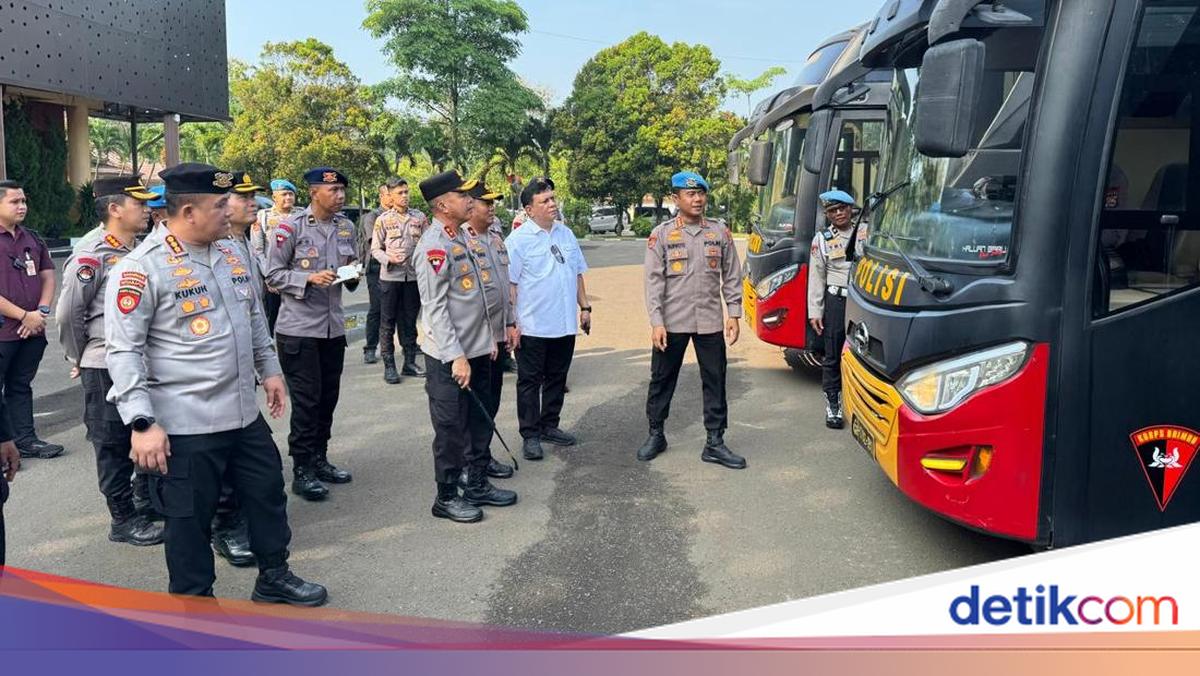 Kapolda Banten Cek Kesiapan Pengamanan Jelang May Day, Minta Anggota Humanis