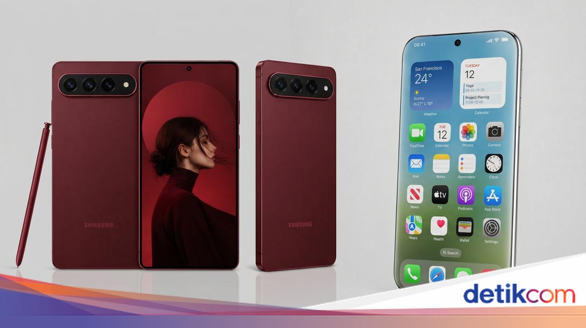 Bocoran Desain Galaxy S27 Ultra dan iPhone 20, Siap Duel Sengit 2027